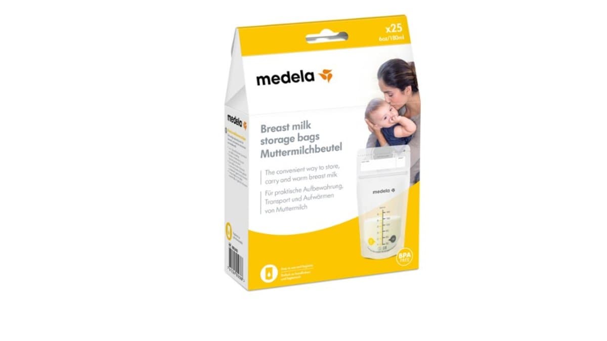 Medela Breast Milk Storage Bags 25Pcs