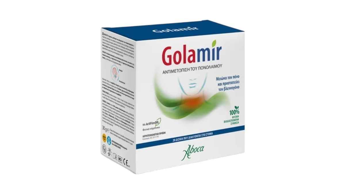 Golamir 20 Tablets Dissolved In The Mouth