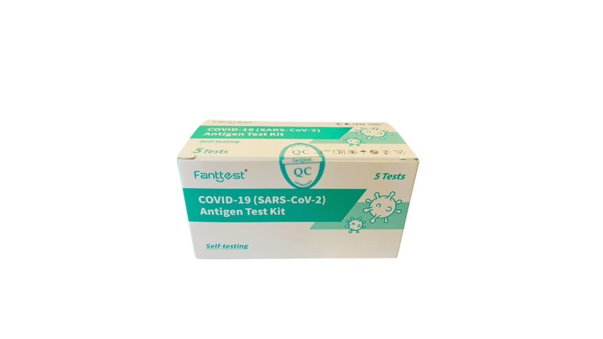 Fanttest Antigen Self Test Sars Cov-2 5pcs/box