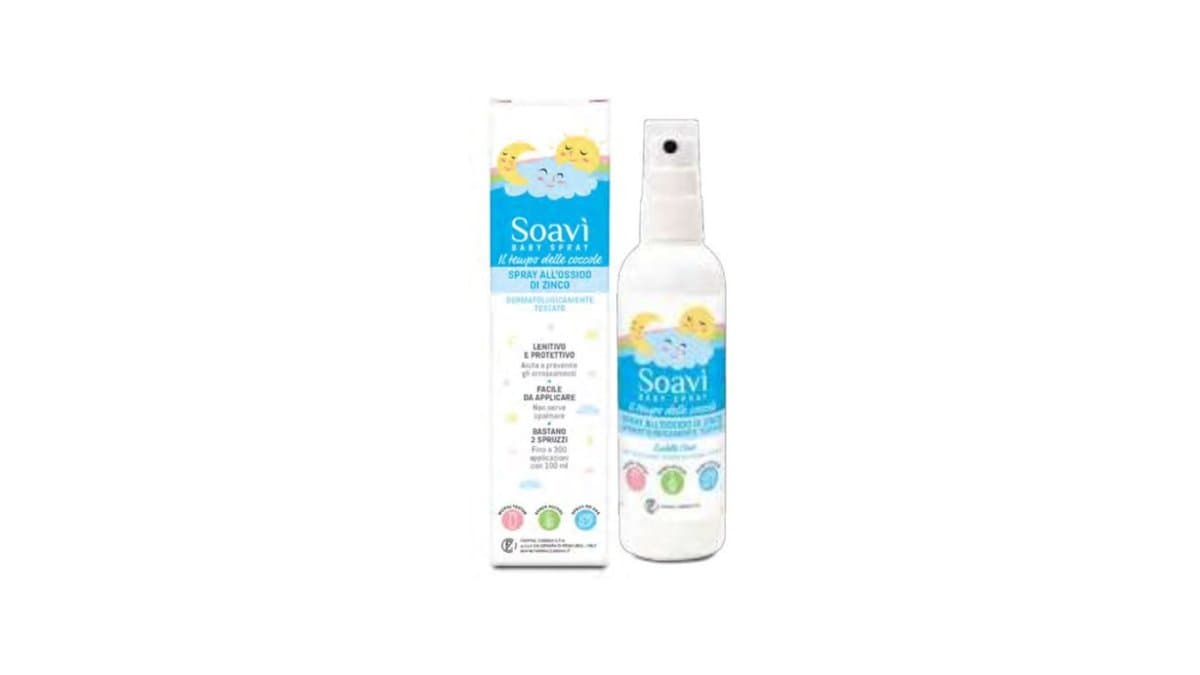 Soavi Baby Zinc Oxide Spray 100ml