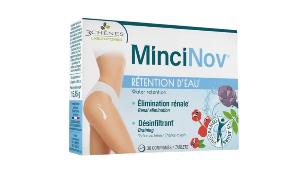 3Chenes Mincinov (Anti-Eau) 30 Tablets