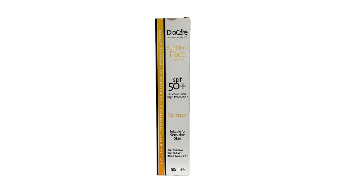 DIOCARE Sunblock SPF50+ Cream 50ml