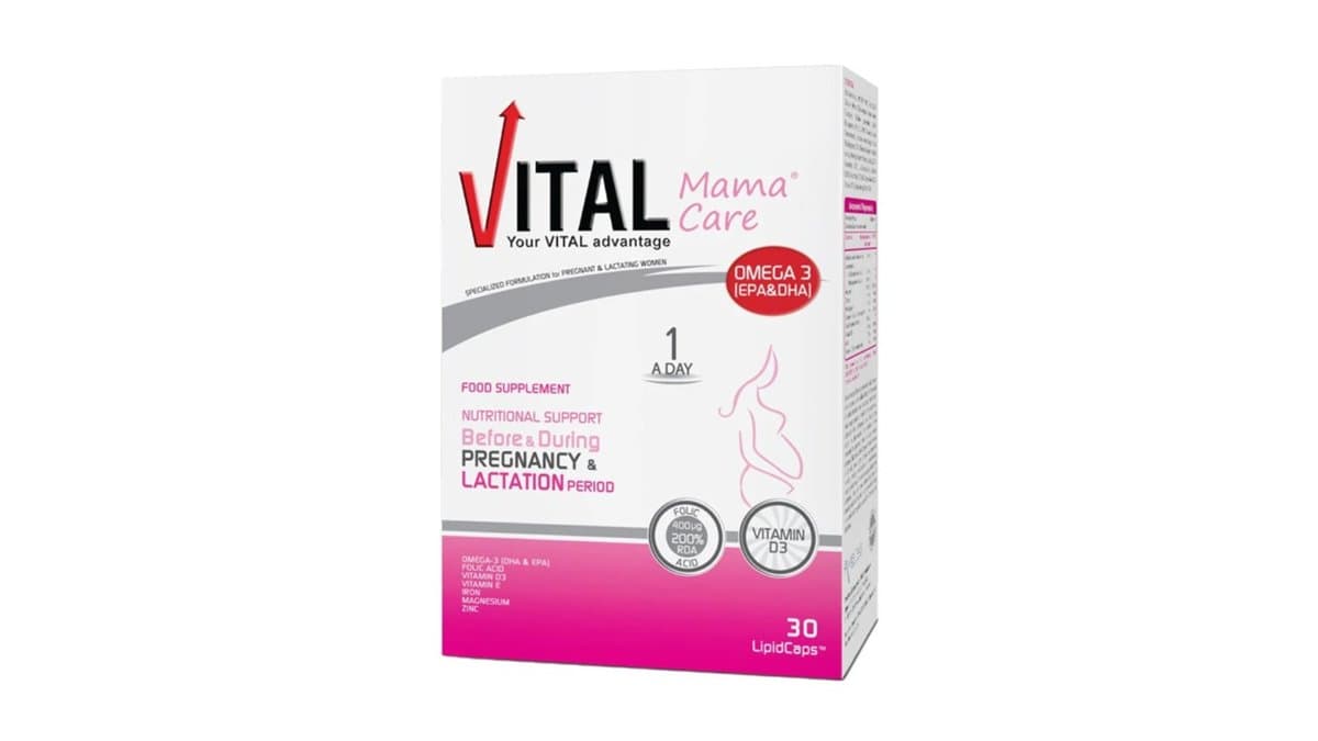 Vital Mama Care Food Supplement 30Caps
