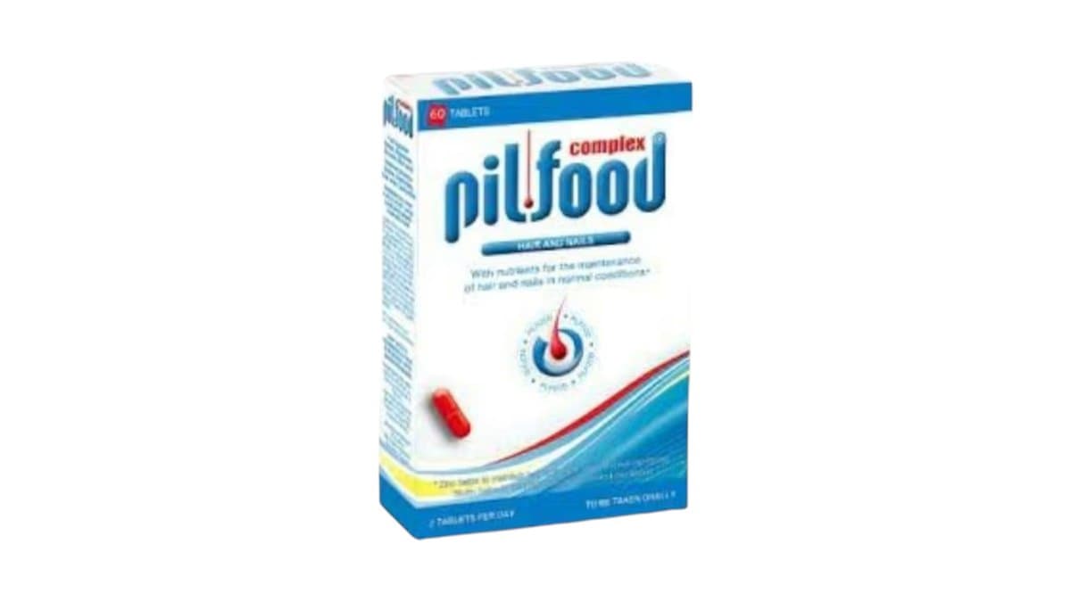 Pharmazac Pilfood Complex For Hair Loss, 60Tabs