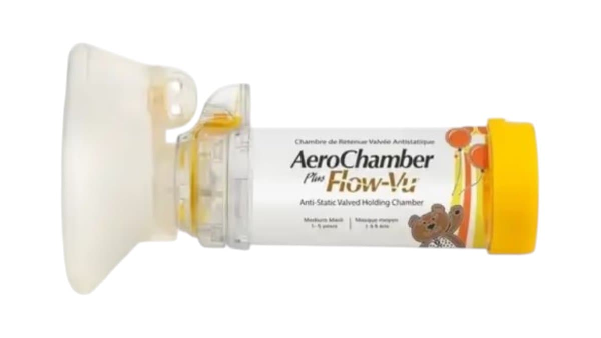 AeroChamber Plus Flow-Vu Chamber Medium Mask 1-5 Years
