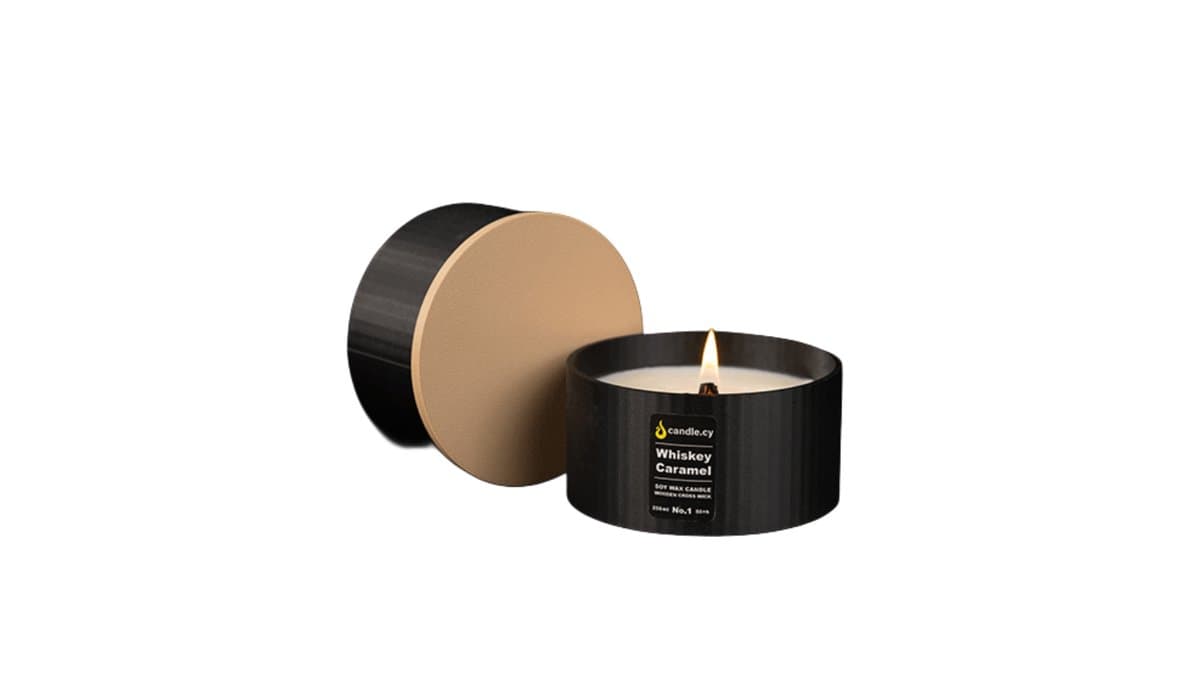 No.1 Whiskey Caramel Candle 250ml