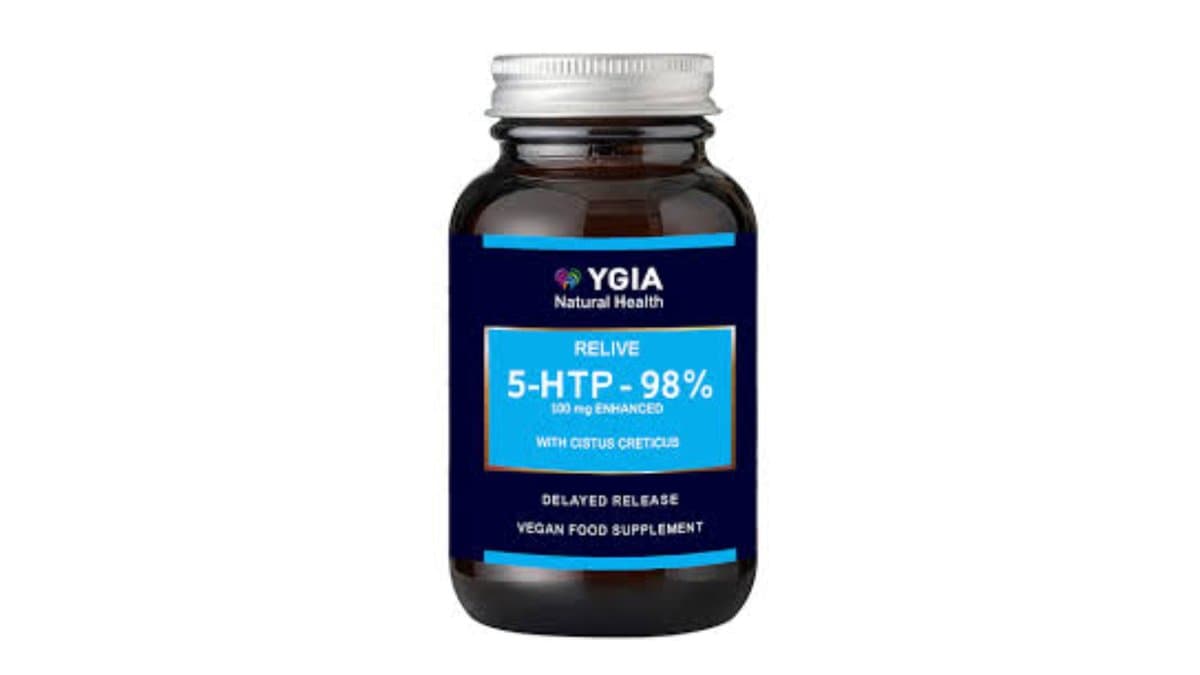 Ygia Relive 5-HTP 100mg With Cistus Creticus 60 V. Caps Delayed Release