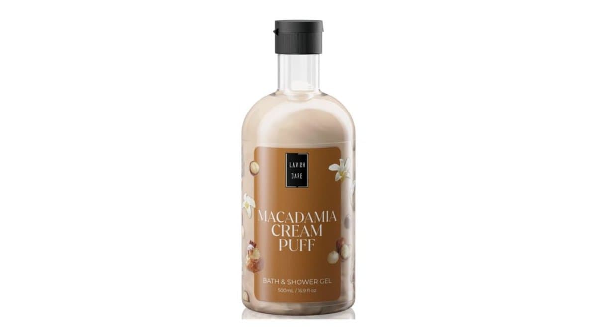 Lavish Care Bath & Shower Gel Macadamia Cream Puff 500ml