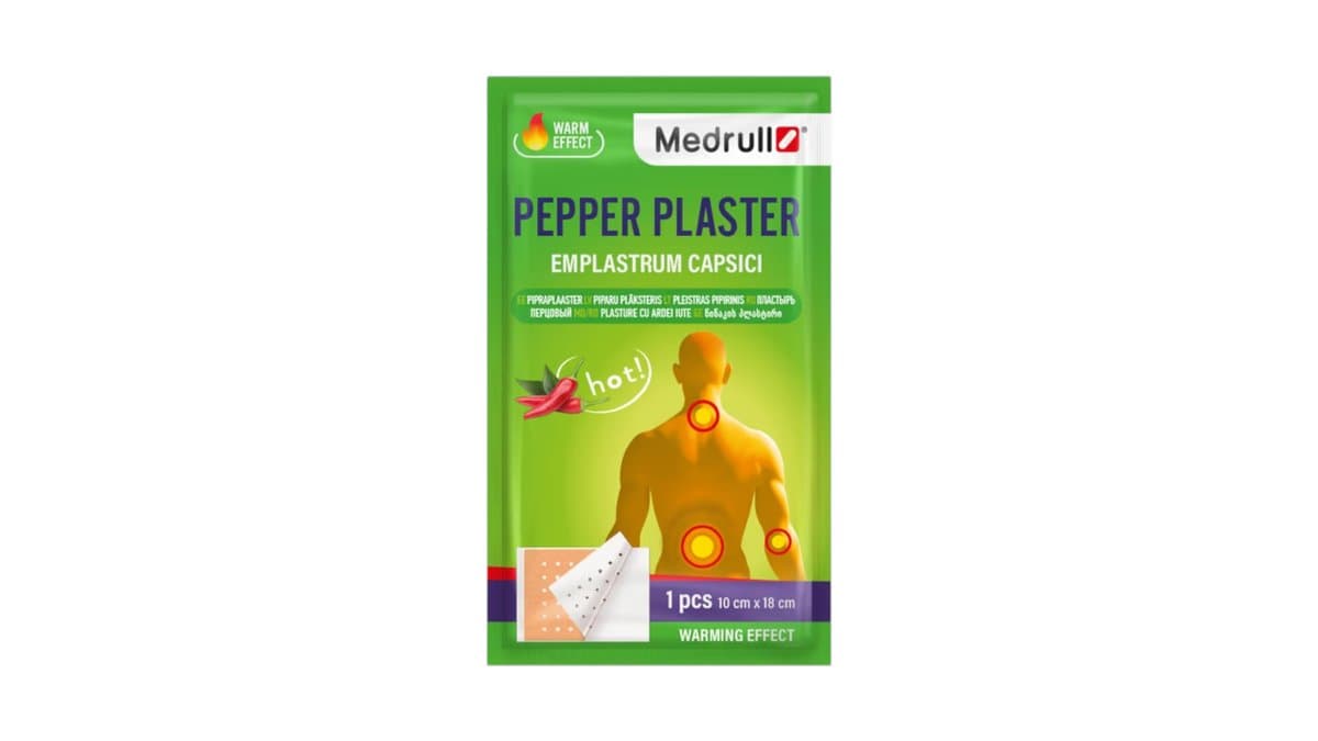 Medrull Pepper Plaster 10cmx18cm 1pc
