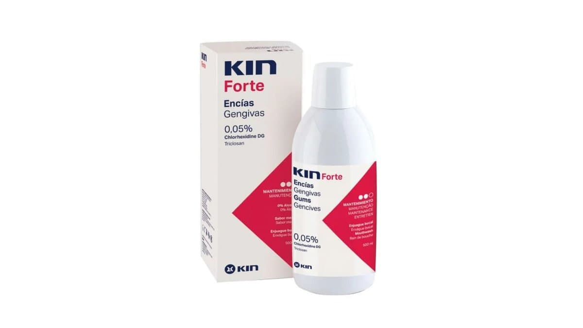 Kin Forte Mouthwash 0.05% Chlorhexidine 500ml