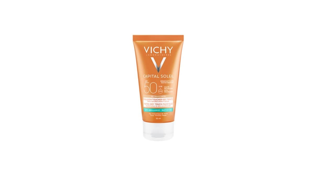 Vichy Capital Soleil Dry Touch Face Fluid Mattifying SPF50+ Tinted 50ml