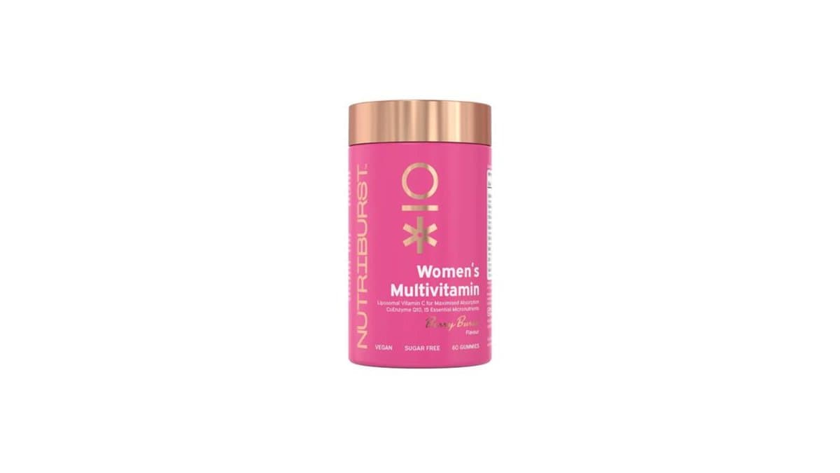 Nutriburst Women's Multivitamin Berry Burst Flavour 60 Gummies