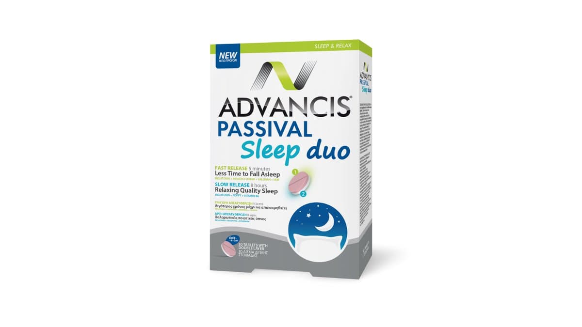 Advancis Passival Sleep Duo 30Tabs