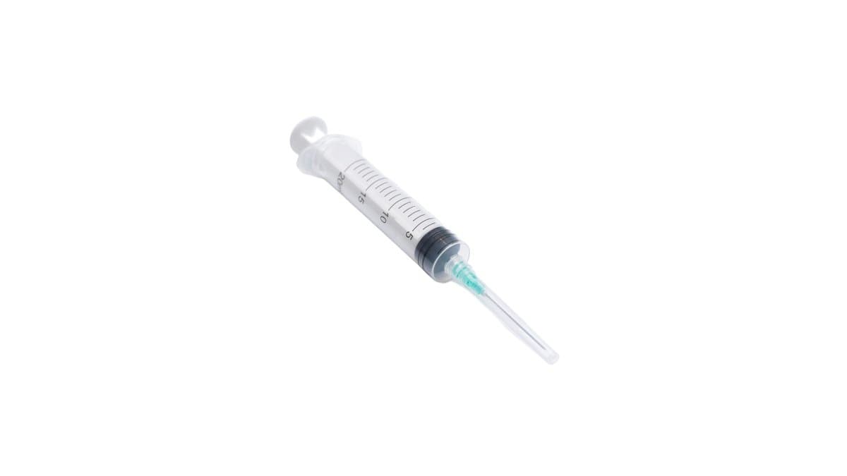 Micsafe Sterile Syringe 20ml Luer Slip 21G x 1 1/2" (0.8x38mm) 1pc
