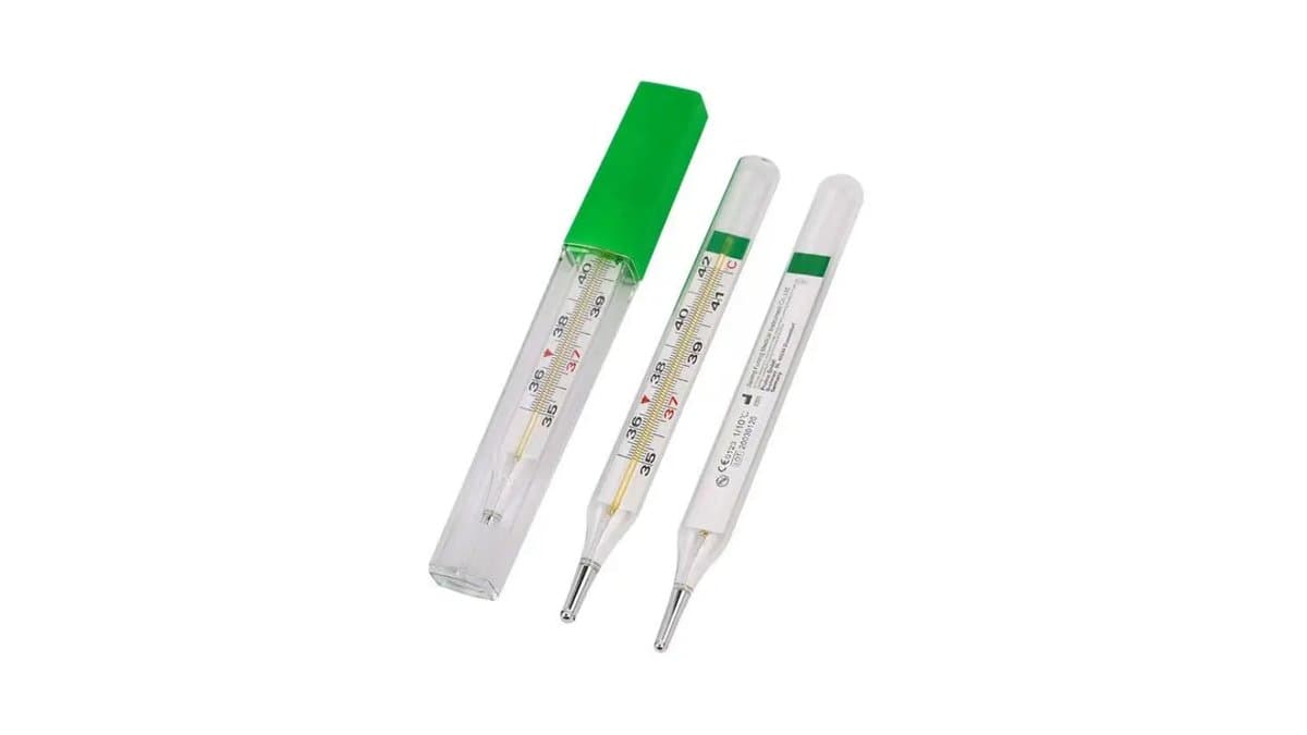 Prolinx Mercury-Free Glass Thermometer 1pc