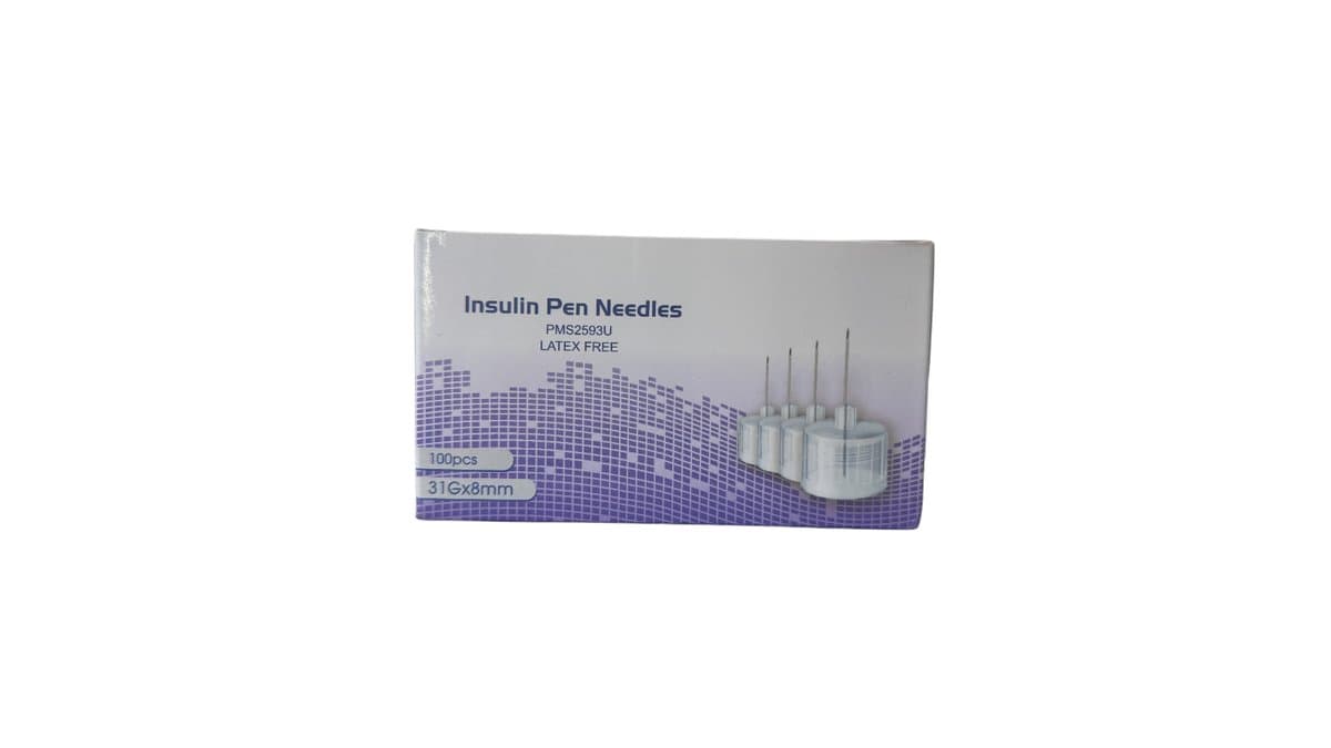 Theco Insulin Pen Needles 8mm 31G 100pcs