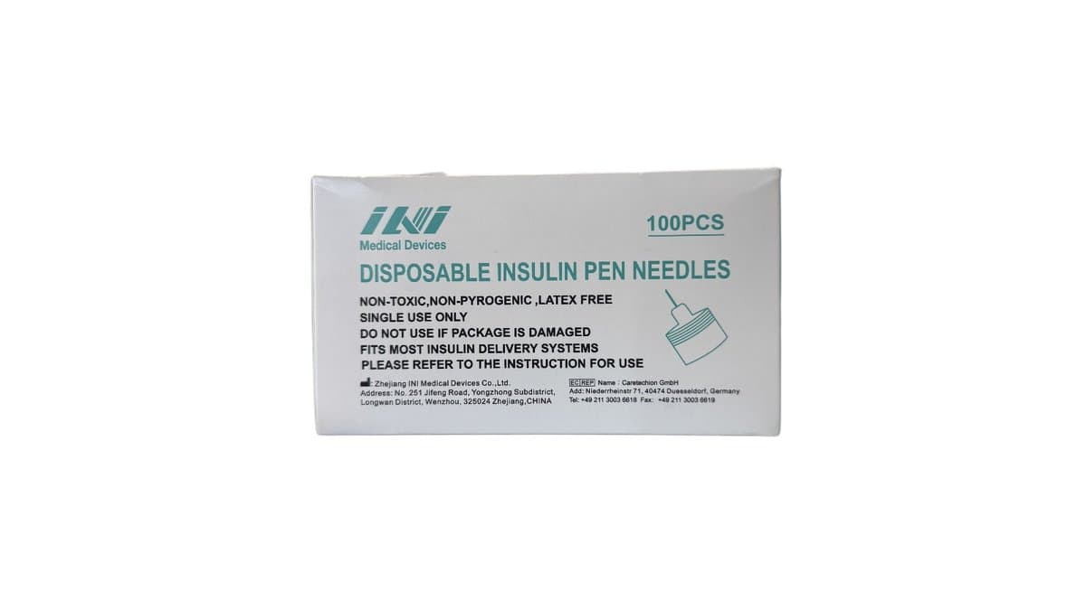 Medical Devices Disposable Insulin Pen Needles 31G x 6mm 100pcs