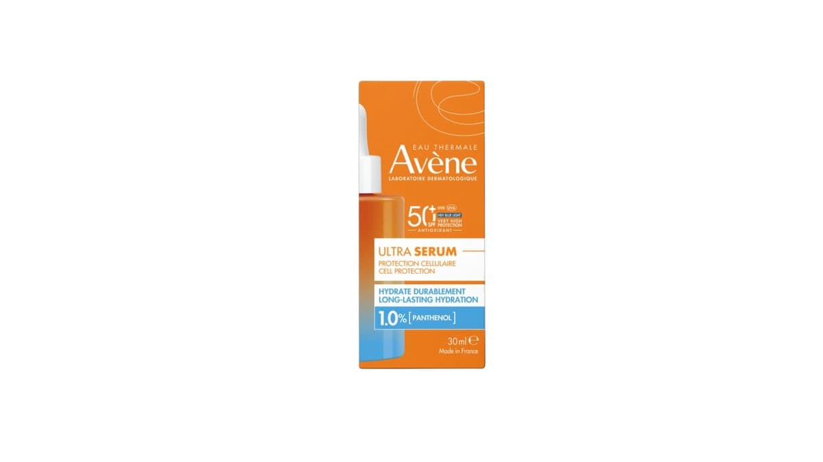 Avene Ultra Serum SPF50+ Long Hydration 1.0% Panthenol Serum 30ml