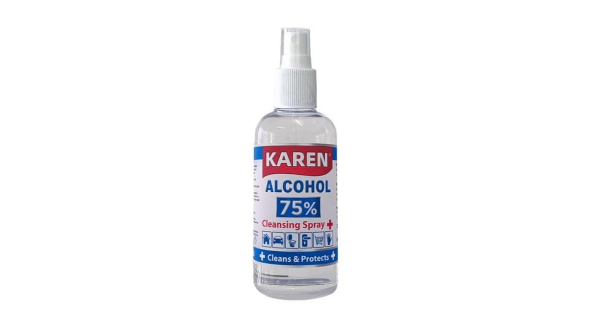 Karen Alcohol Cleansing Spray 75% 100ml