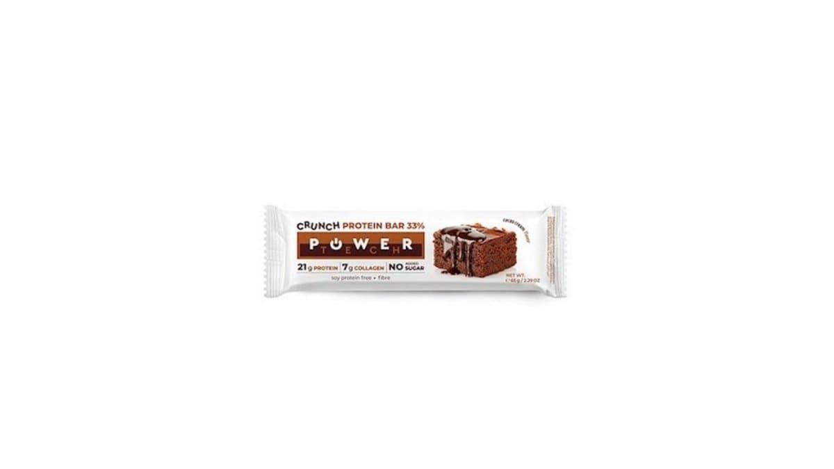 Crunch Protein Bar Power Tech Cacao Cream Flavor 65g