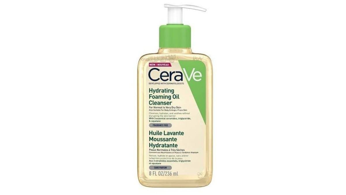 Cerave Hydrating Foam Oil Cleanser 236ml