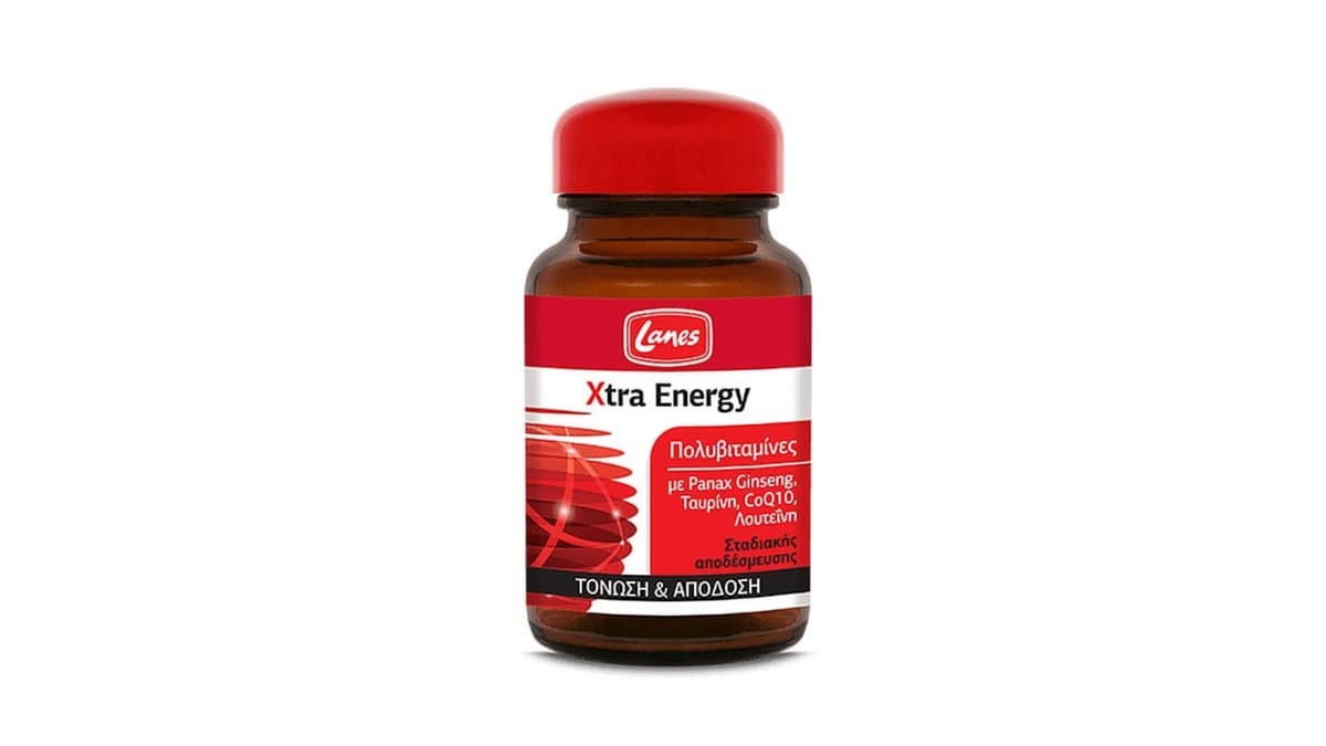 Lanes Xtra Energy Multivitamin 30 Tabs