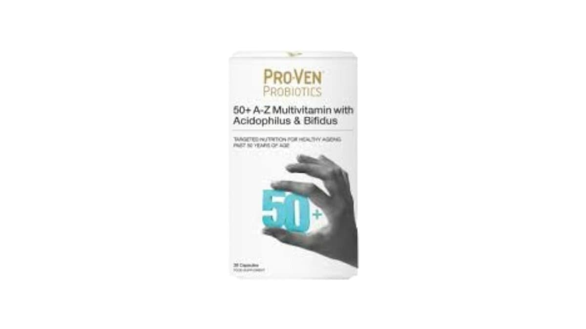 Pro-Ven Probiotic 50+ A-Z Multivitamins With Antioxidants & Friendly Bacteria