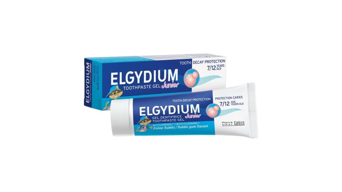 Elgydium Toothpaste Gel Junior 1400ppm Bubble Flavour 50ml