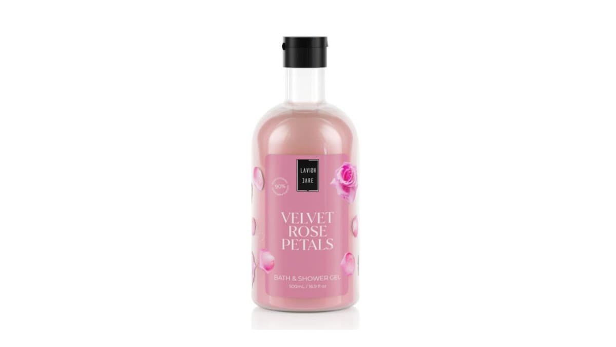 Lavish Care Bath & Shower Gel Velvet Rose Petals 500ml