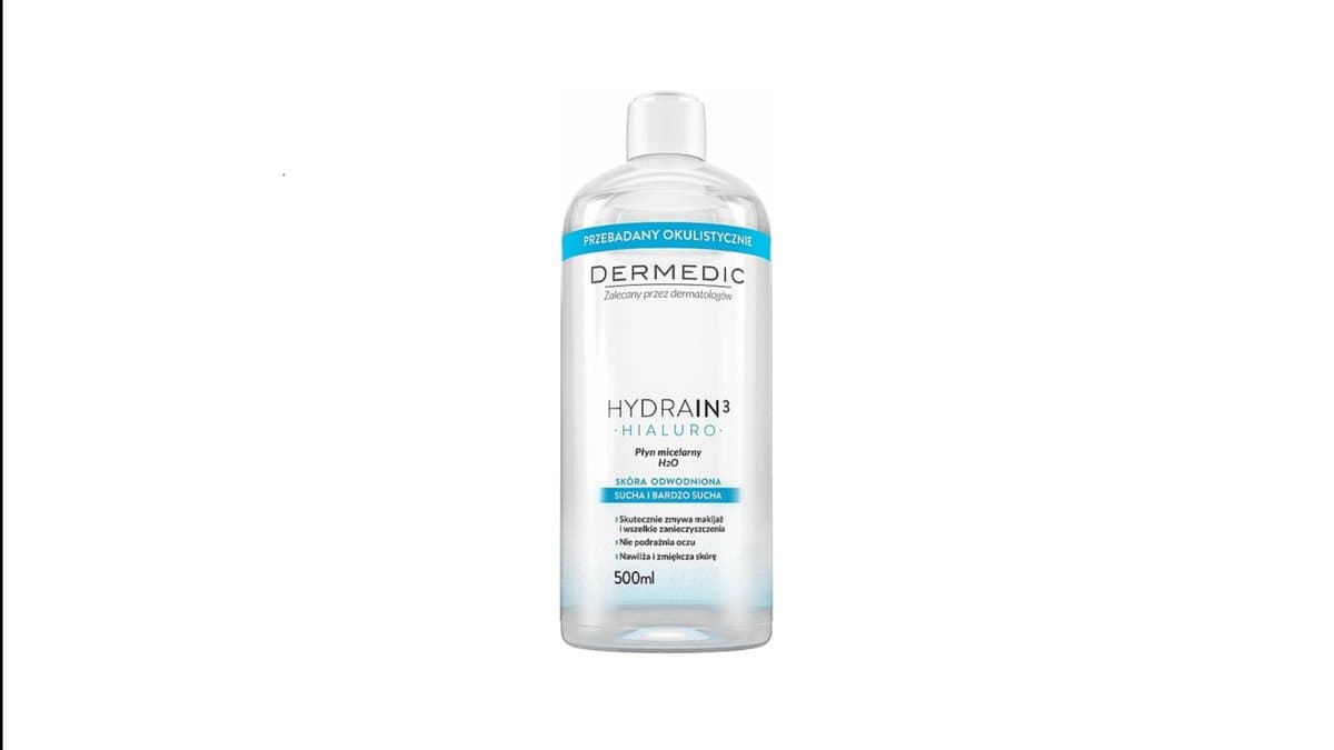 Dermedic Hydrain3 Micellar Water 500ml