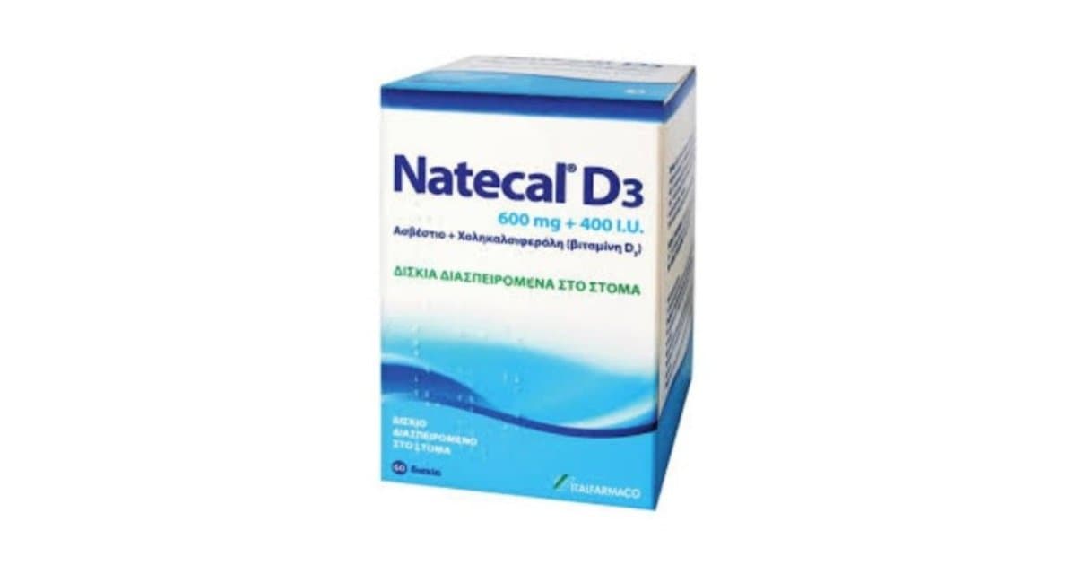 Natecal-D3 Orodispersable 60Tabs