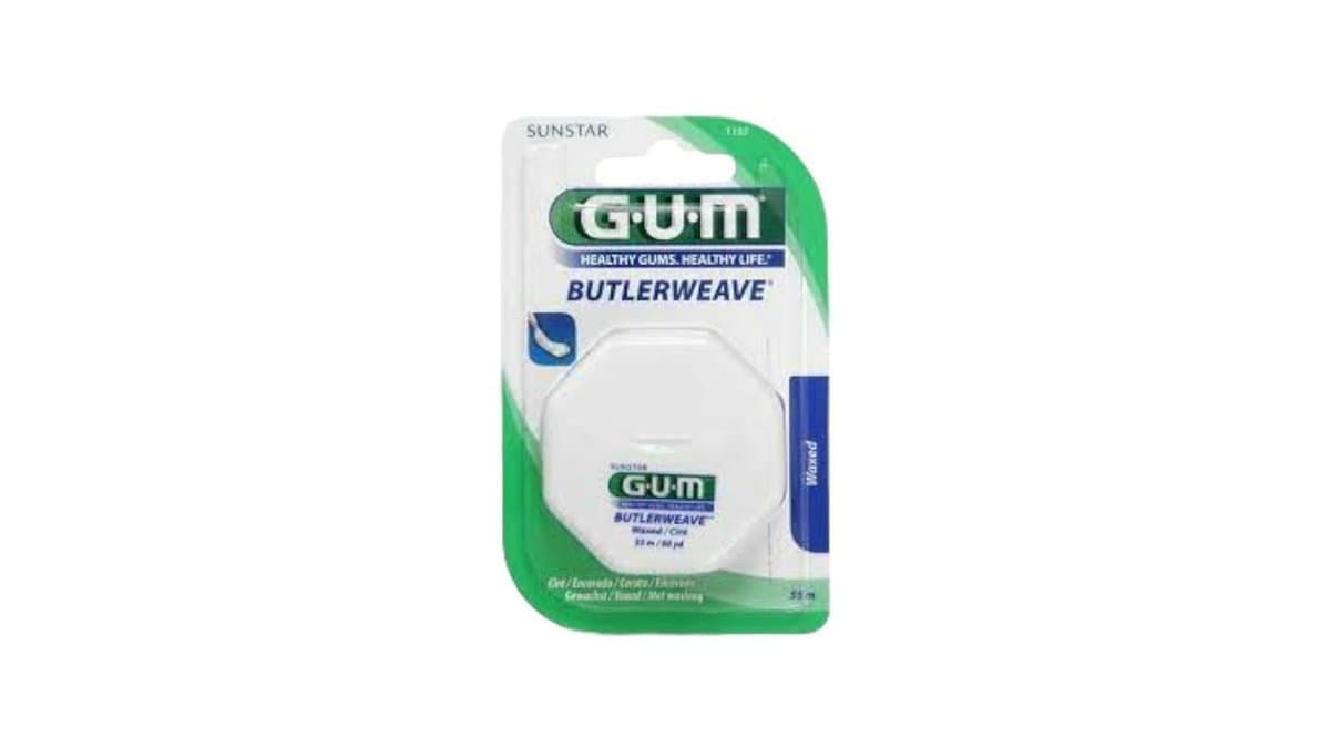 Gum Floss Butlerweave Waxed 55m 1155