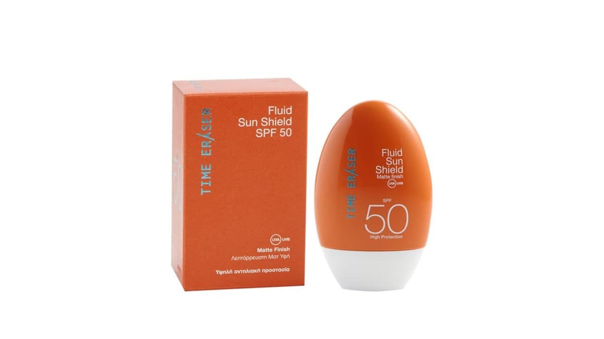 Time Eraser Fluid Sun Shield SPF50 Matte Finish 50ml