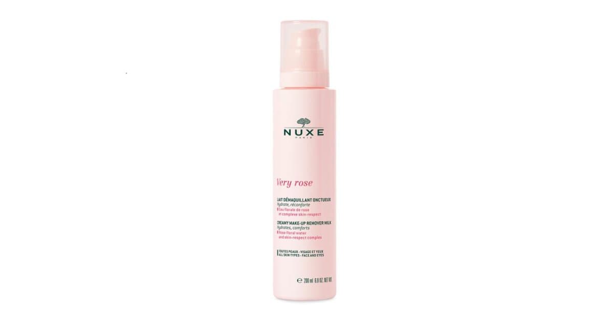 Nuxe Very Rose Creamy Make-Up Remover Milk - All Skin Types - Face & Eyes 200ml