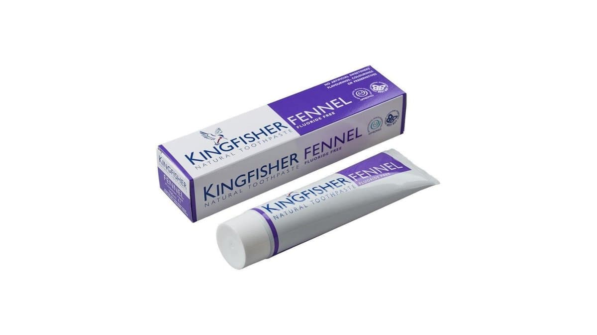 King Fisher Fennel Natural Toothpaste Fluoride Free 100ml
