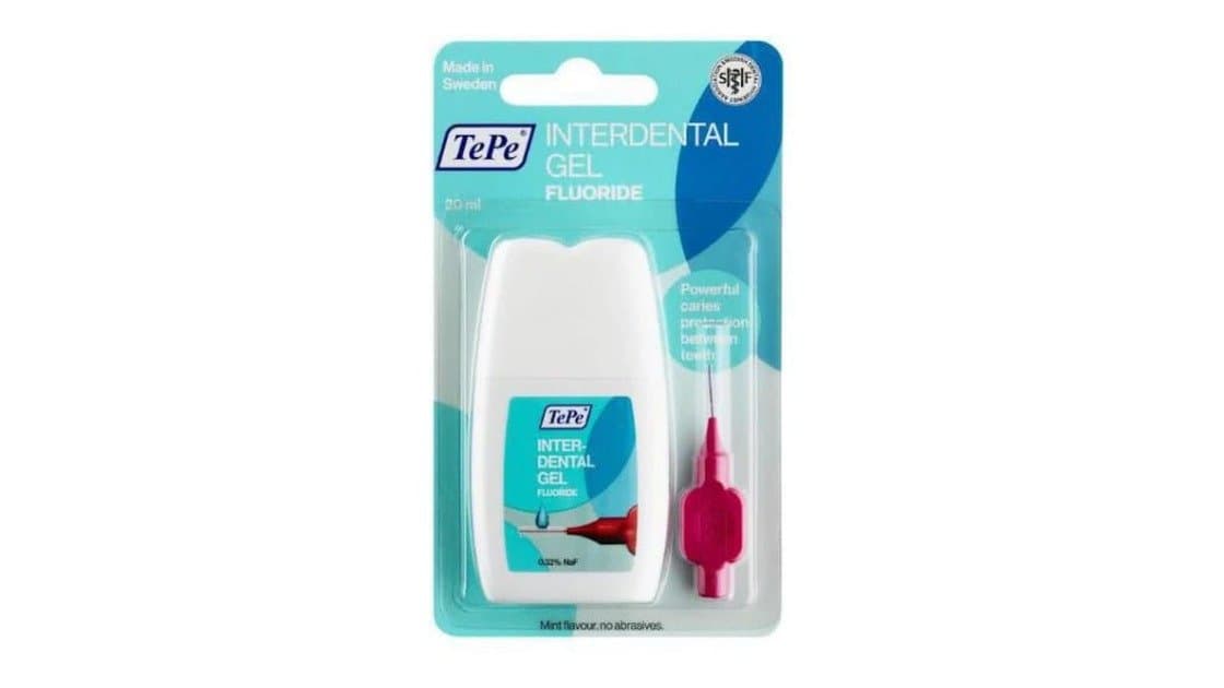 TePe Interdental Gel Fluoride 20ml + Brush