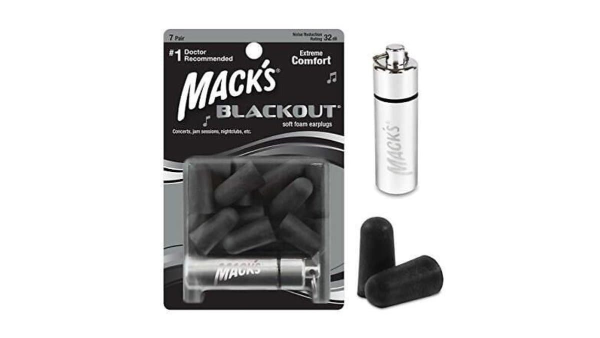 Mack's Earplugs - Blackout 32dB 7 Pairs