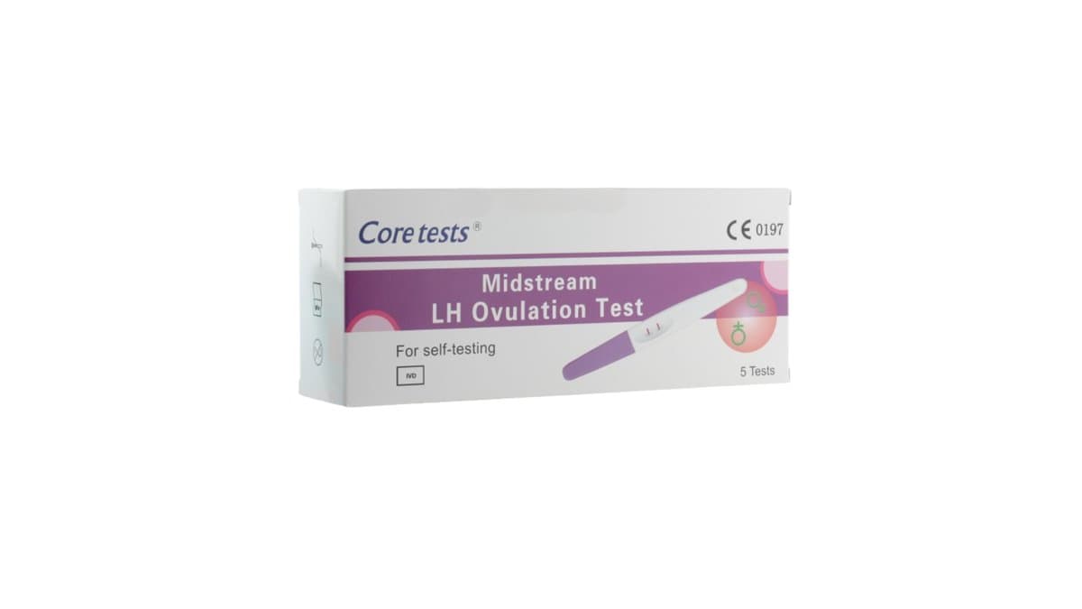 Core Tests Midstream LH Ovulation Test - 5pcs/box