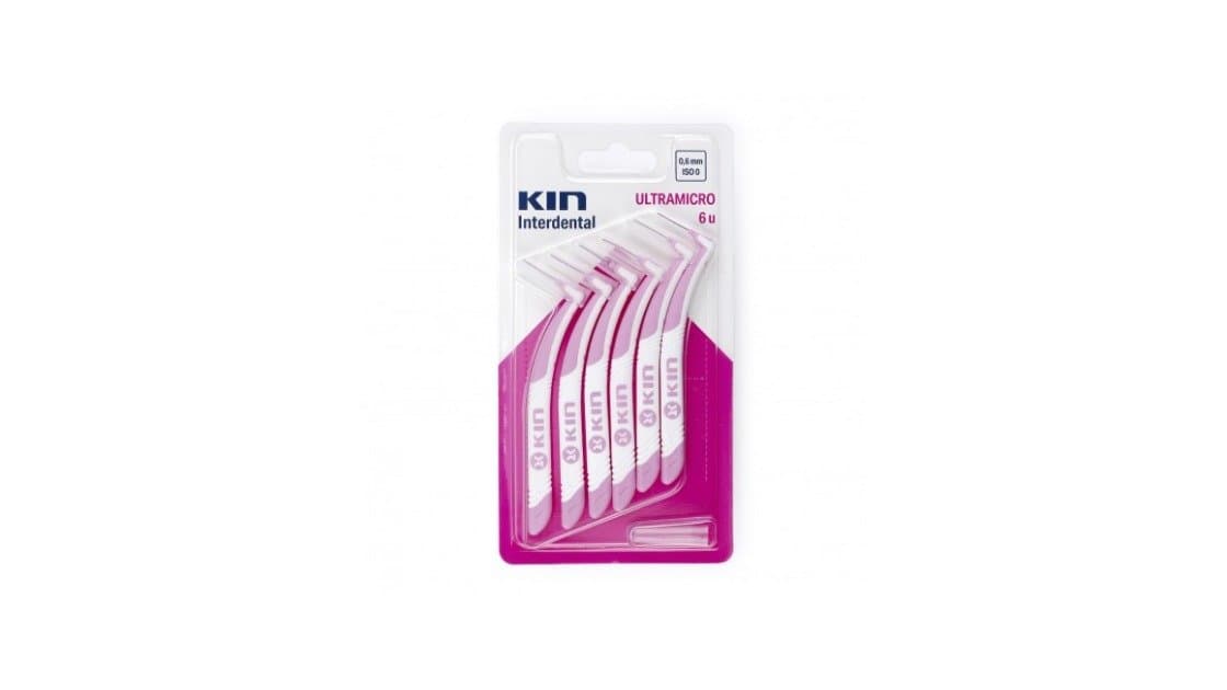 Kin Interdental Brush 0.6MM Pink 6X