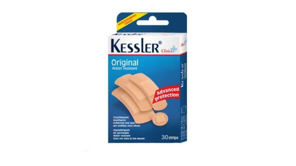 Kessler Original Water Resistant Plasters 30 Strips