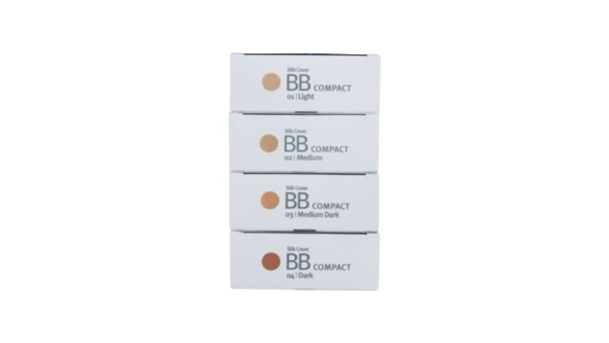 Luxurious Suncare BB Compact Medium Dark 12gr