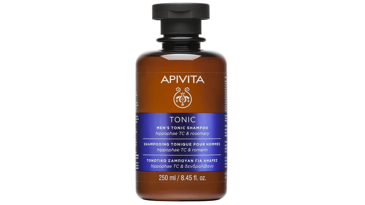 APIVITA Men's Tonic Shampoo Hippophae TC & Rosemary 250ml
