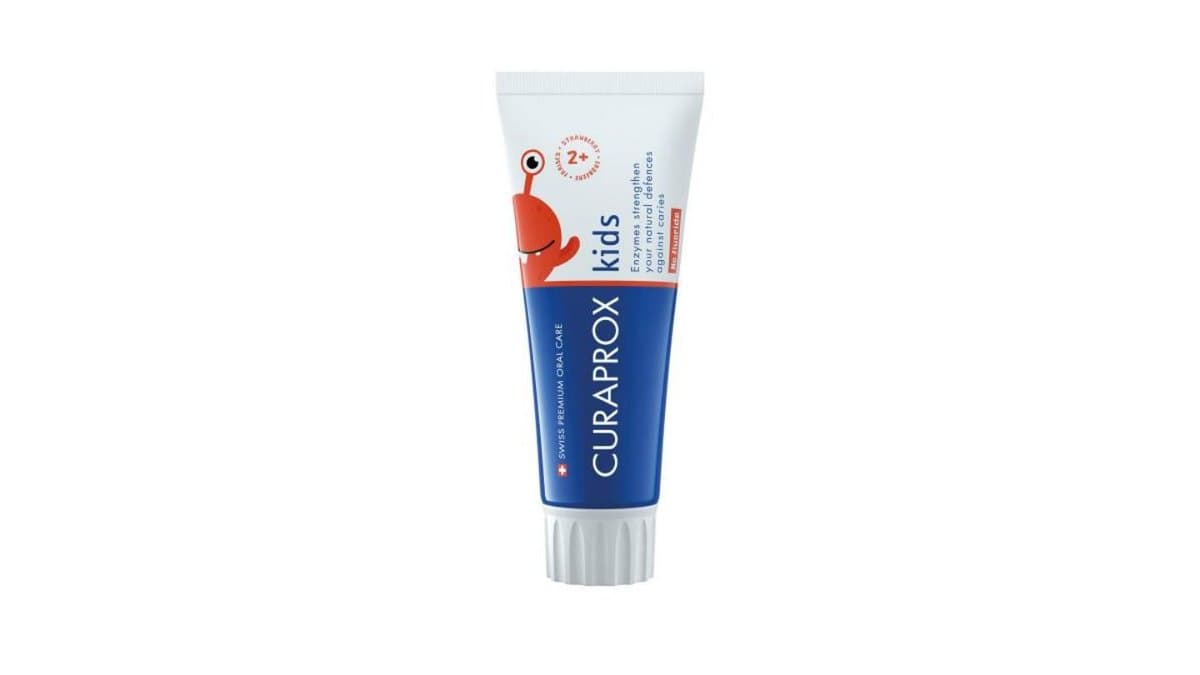 Curaprox Kids 2+ 0ppm Strawberry (No Fluoride)