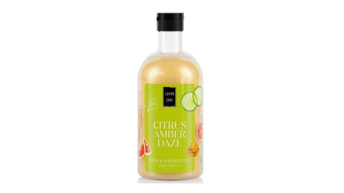 Lavish Care Bath & Shower Gel Citrus Amber Daze 500ml