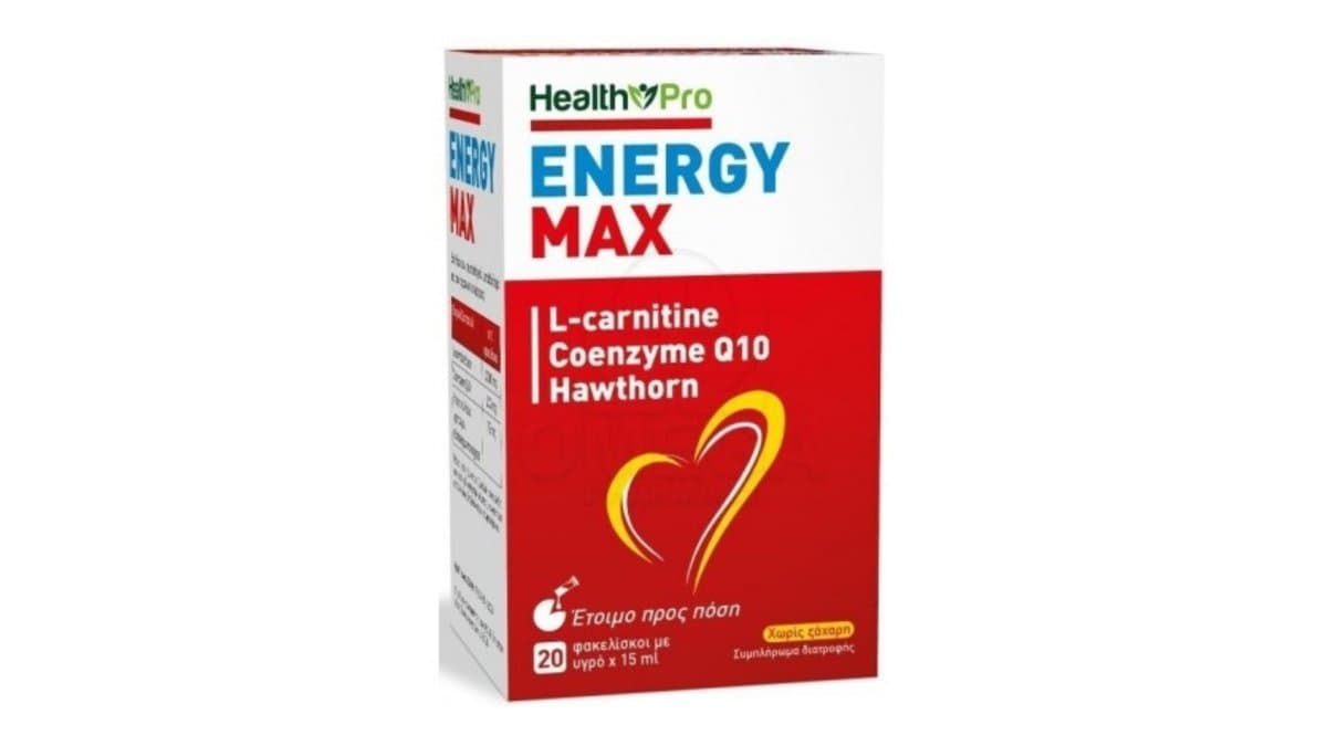 Health Pro Energy Max 20 Sachets Sugar Free