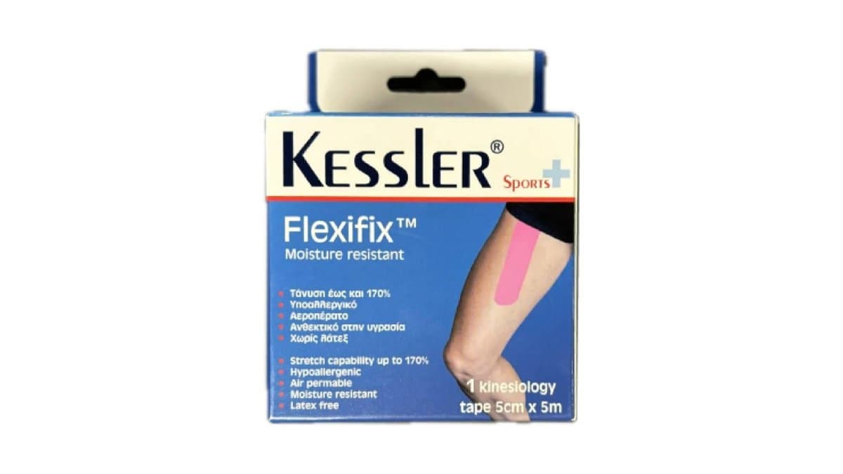 Kessler Flexifix Moisture Resistant 1 Kinesiology Tape 5cm x 5m