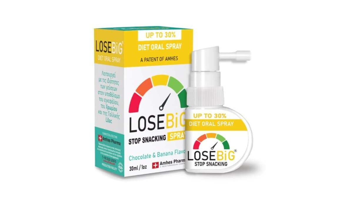 Losebig Diet Oral Spray Chocolate & Banana Flavour 30ml