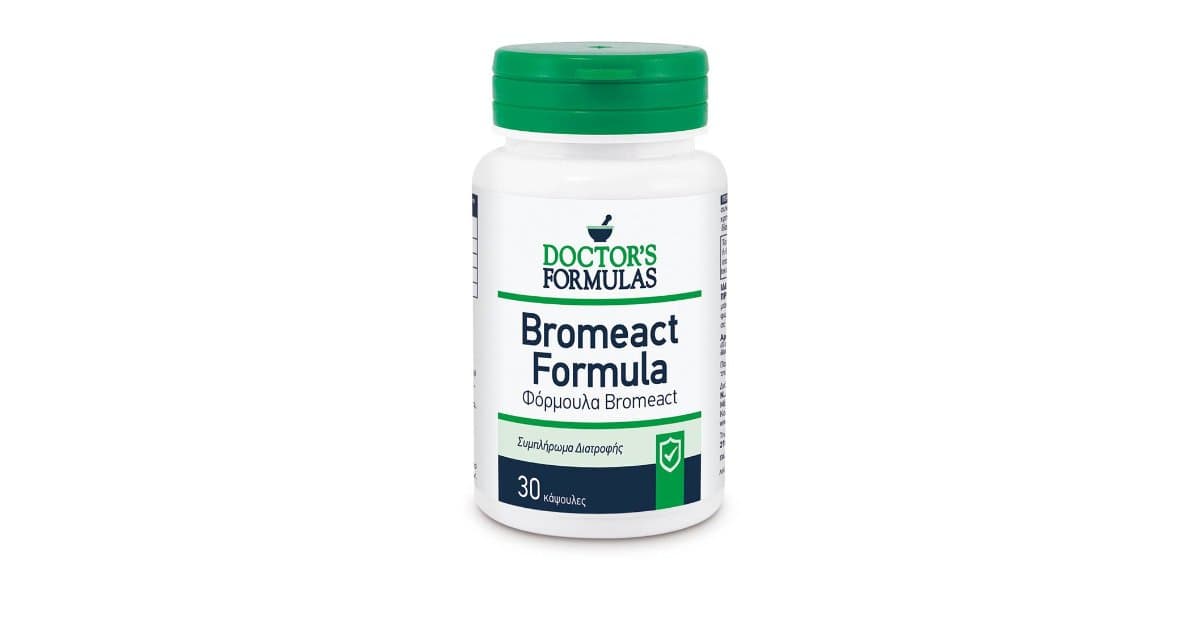 Doctor's Formulas Bromeact Formula 30 Caps