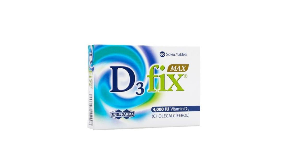 Vitamin D3-Fix 4000IU Max 60 Tabs
