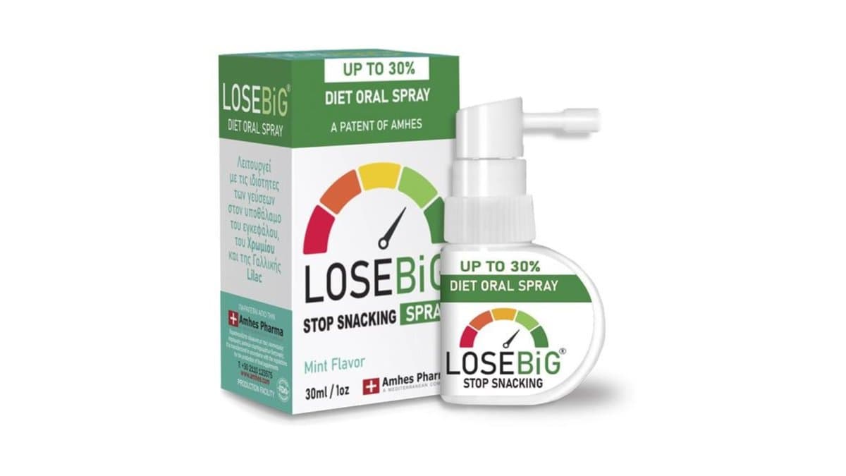 Losebig Diet Oral Spray Mint Flavour 30ml